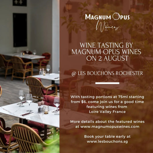 WINE TASTING AT LES BOUCHONS ROCHESTER FROM 6PM ON 2 AUG!