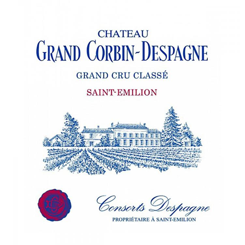 Chateau Grand Corbin Despagne, Saint Emilion Grand Cru Classe 2020 - OWC of 12 bottles x 75cl