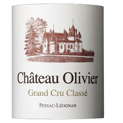 Chateau Olivier, Pessac Leognan Grand Cru Classe Red 2020 - OWC of 6 Bottles x 75cl