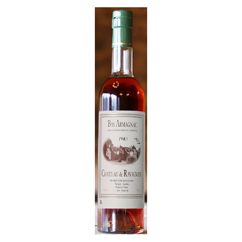 Chateau de Ravignan, Bas Armagnac 1983 - 50cl (40.5%)