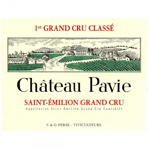 Chateau Pavie, Saint-Emilion Grand Cru Classe A 2020 - OWC of 3 bottles x 75cl