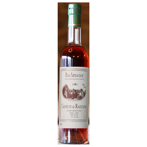 Chateau de Ravignan, Bas Armagnac 1981 - 50cl (40.3%)